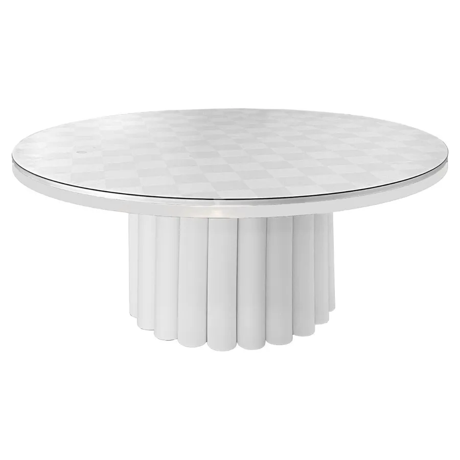 Стол Сквош белый + печать на столешницу Принт и т.д. - Фото миниатюра 1