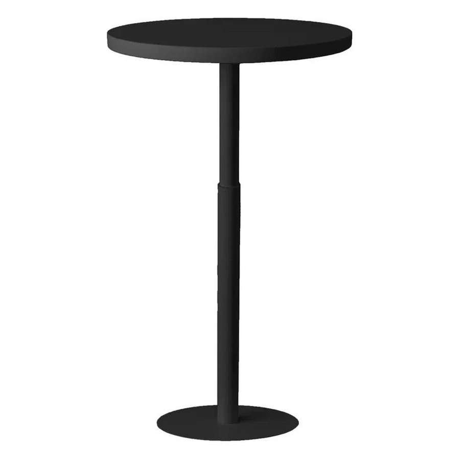 Стол коктейльный Твист Круглый Черный - Фото миниатюра 1