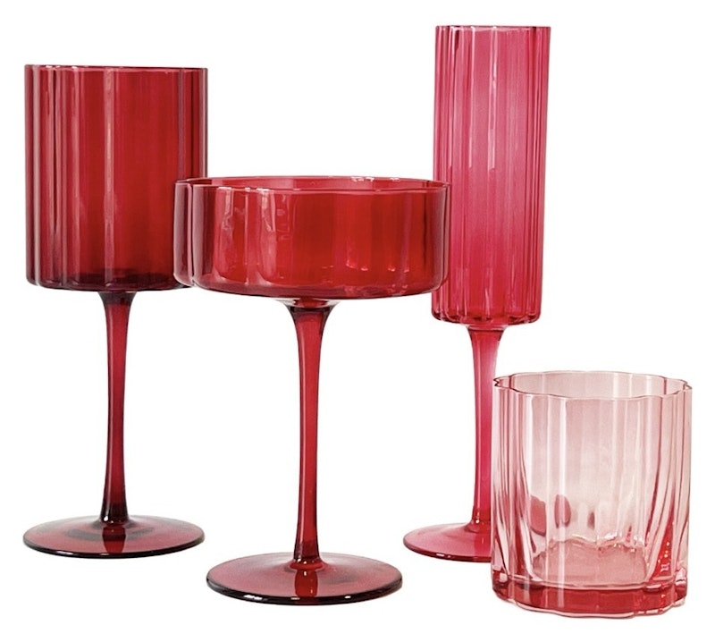 Сет бокалов Сквош Этюд в красном