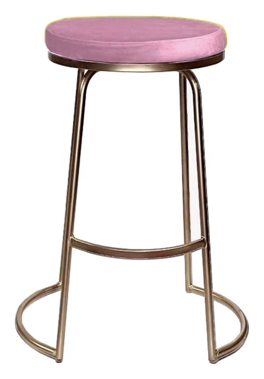 Стул барный Модерн Сэддл Куколка (любой оттенок каркаса)