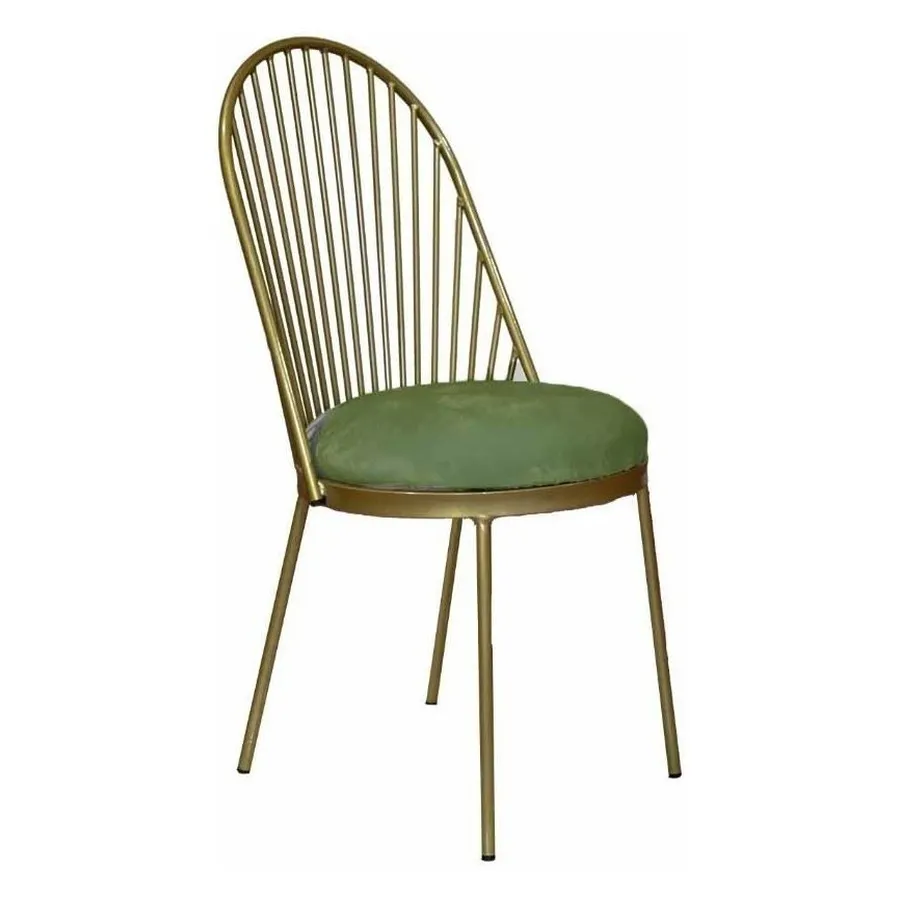 Стул Ле Солей, велюр, матча - Фото миниатюра 1