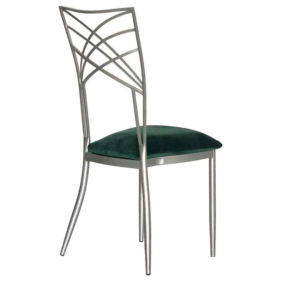 Стул Хамелеон Серебро, велюр изумрудный - Фото миниатюра 4