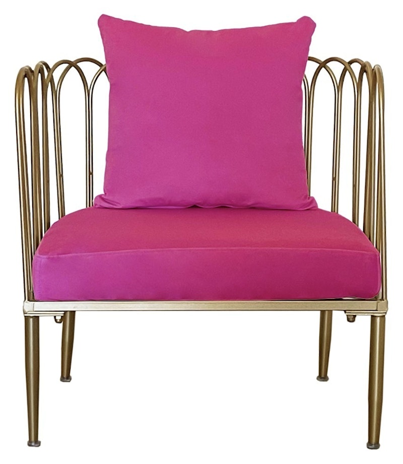 Кресло Сквош Манящая фуксия