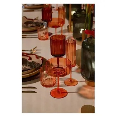 Сет бокалов Сквош Этюд в оранжевом - изображение 6
