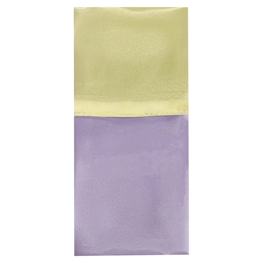 Салфетка двухсторонняя Кручу-верчу, Голубок, желто-сиреневая - Фото миниатюра 2