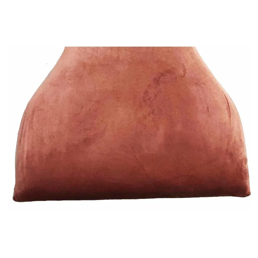 Подушки на стул Вашингтон (велюр), терракотовые - Фото миниатюра 1