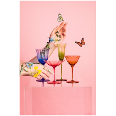 Бокал винный большой Блуми Колокольчик - изображение 3