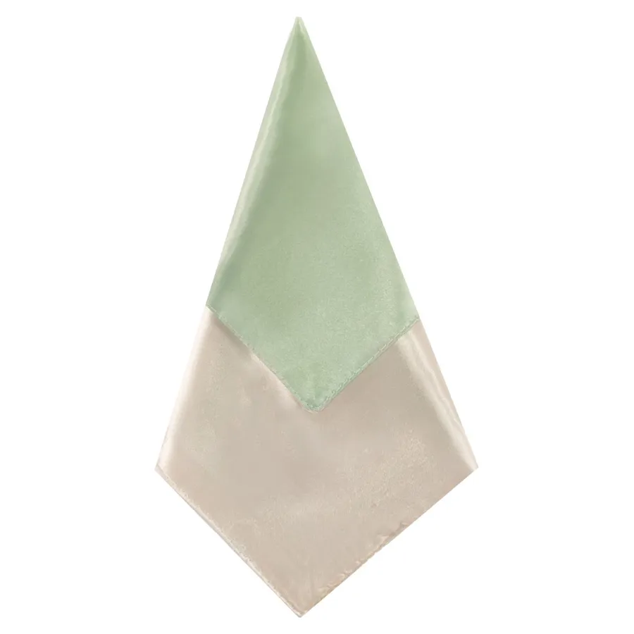 Салфетка двухсторонняя Кручу-верчу, Жизненная Необходимость, молочно-зеленая - Фото миниатюра 1