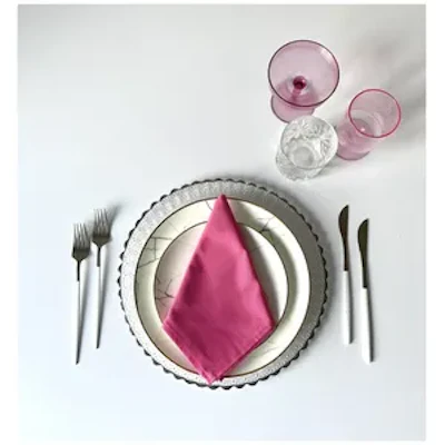 Салфетка из смесового льна, Гортензия Клеопатра - изображение 2