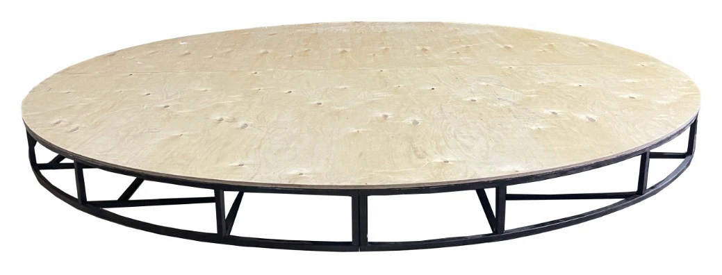 Каркас круглого подиума (230 см * 20 см) из двух элементов