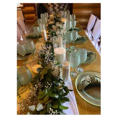 Сервировочная тарелка Лоллипоп Ментол матовая - изображение 3