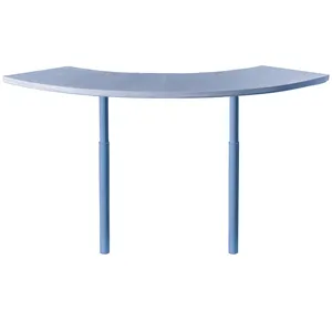 Стол коктейльный Твист Змейка М, Черничный йогурт + серо-голубой (телескопические ноги) - изображение 2