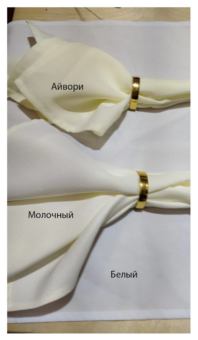 Салфетка молочная, полиэстер