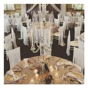 Канделябр хрустальный Рефлекшн (5 стоек) - Фото 3