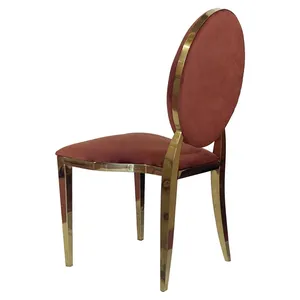 Стул Вашингтон Золото, велюр терракотовый - Фото 4