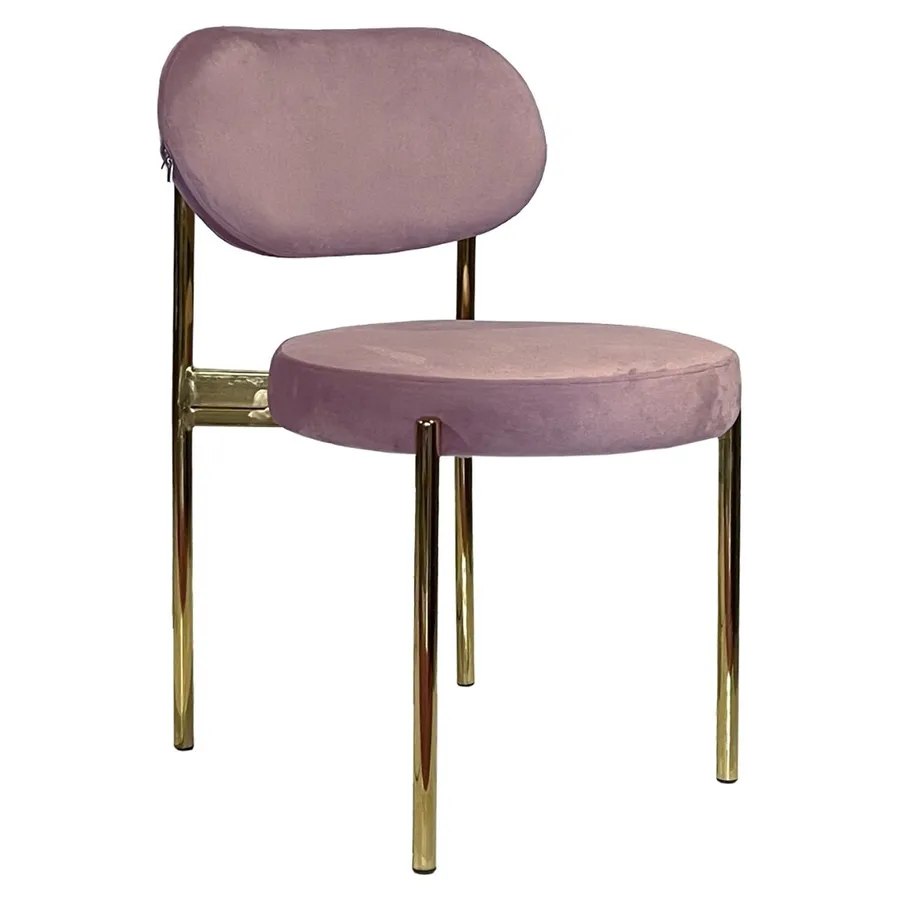 Стул Модерн Золото, Розовая помада - Фото миниатюра 1