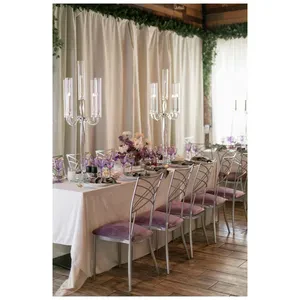 Стул Хамелеон серебро (велюр), сиреневый - Фото 3