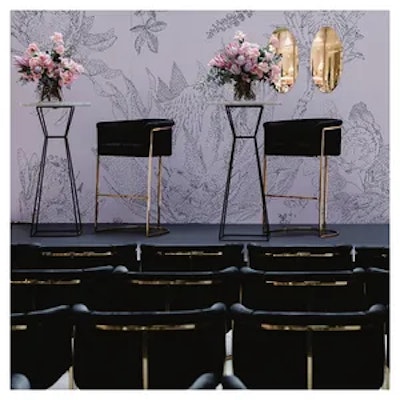 Коктейльный столик Песочные Часы Черный с круглой столешницей - изображение 3