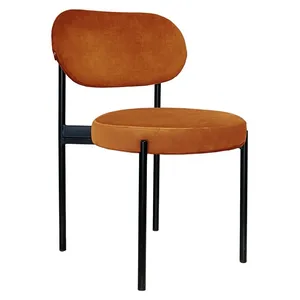 Стул Модерн Черный, Терракотовый - Фото 1