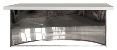 Стол-президиум Сильвер Глосси, серебро