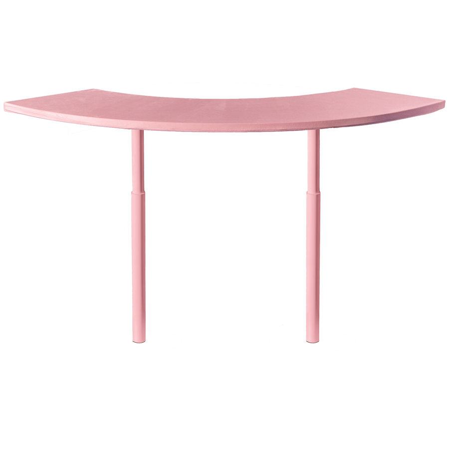 Стол коктейльный Твист Змейка М, Розовая помада + Куколка (телескопические ноги) - Фото миниатюра 2