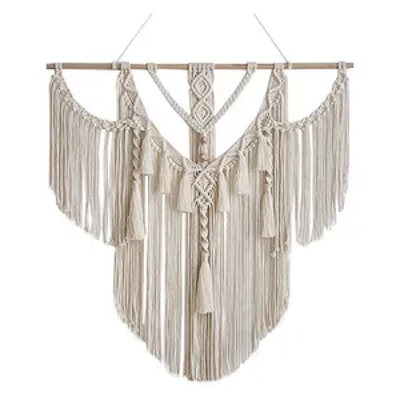 Панно декоративное из макраме Бохо Кисточки