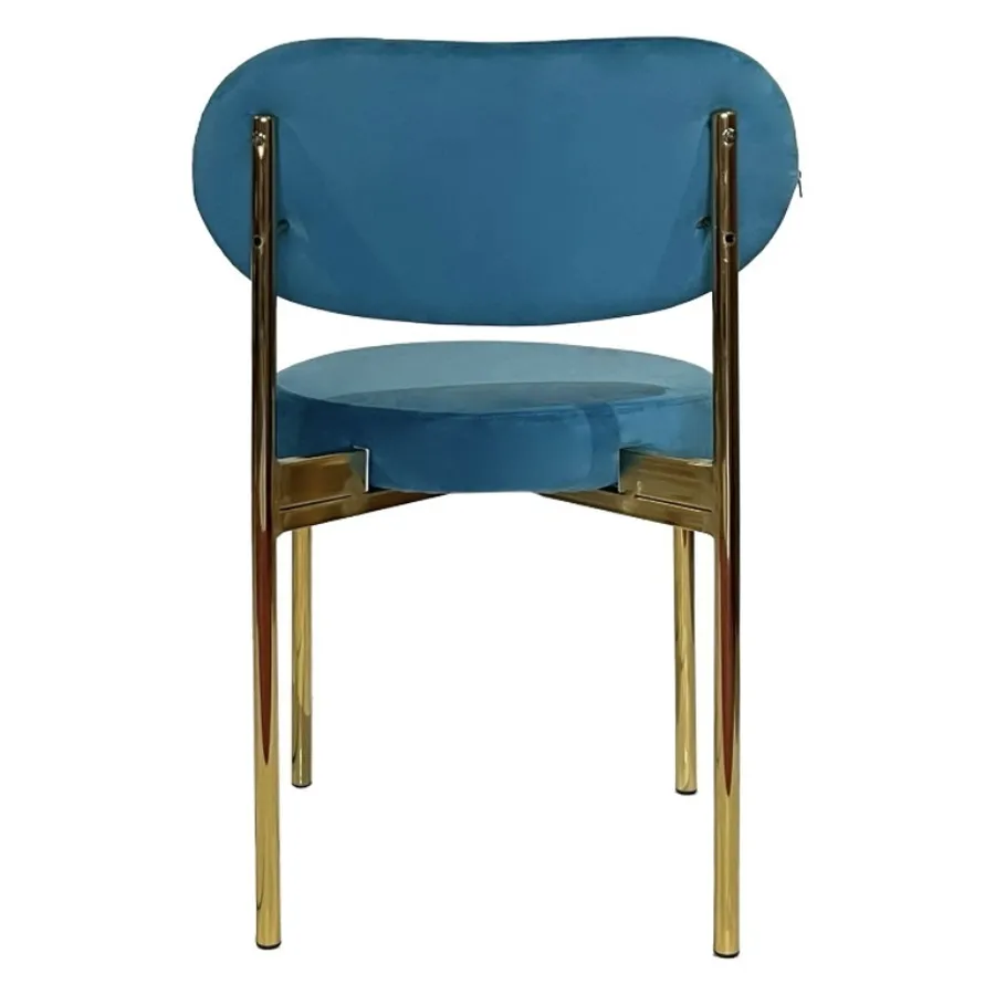 Стул Модерн Золото, Морская волна - Фото миниатюра 5