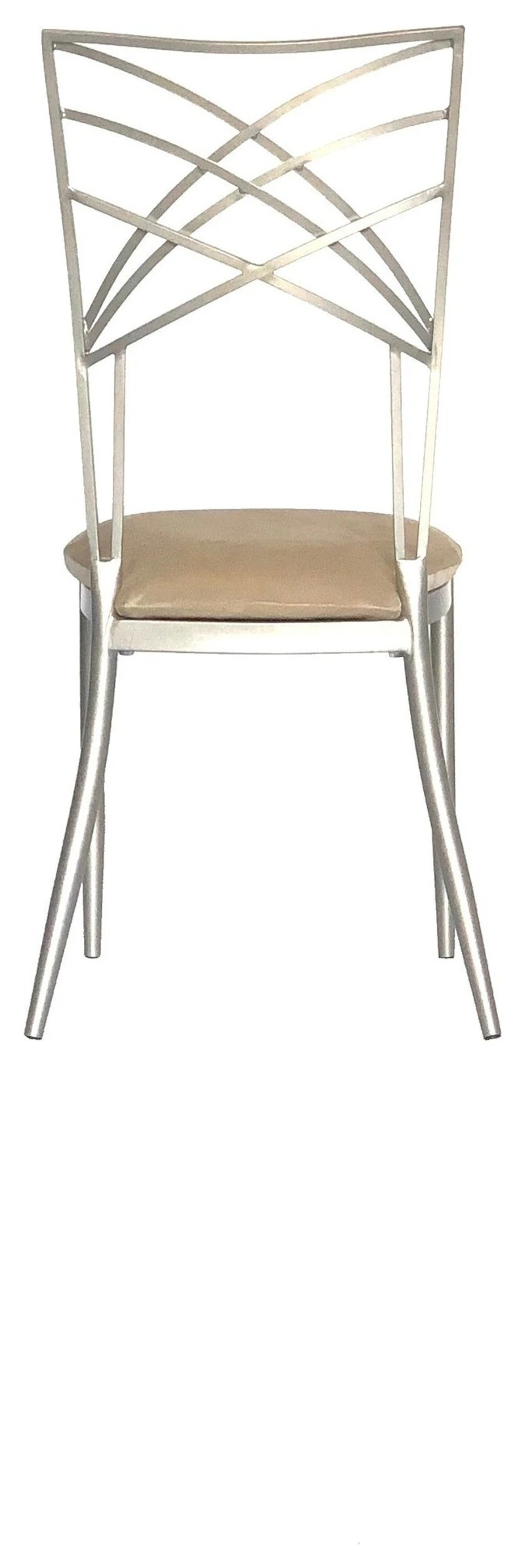Стул Хамелеон серебро (велюр),бежевый