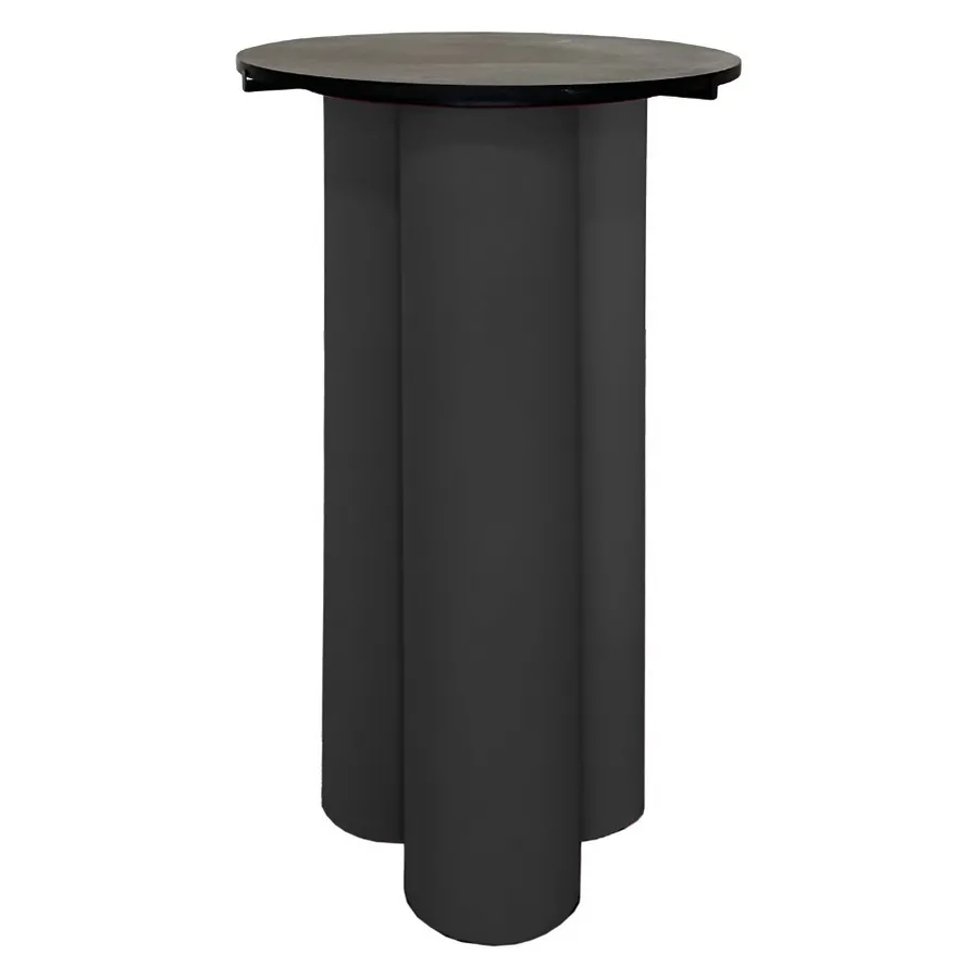 Коктейльный стол Сквош бифлекс, черный - Фото миниатюра 1