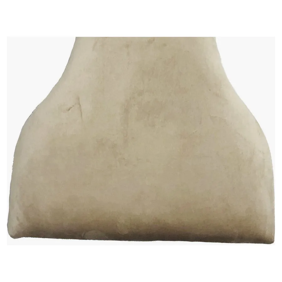 Подушки на стул Вашингтон (велюр), бежевые - Фото миниатюра 1