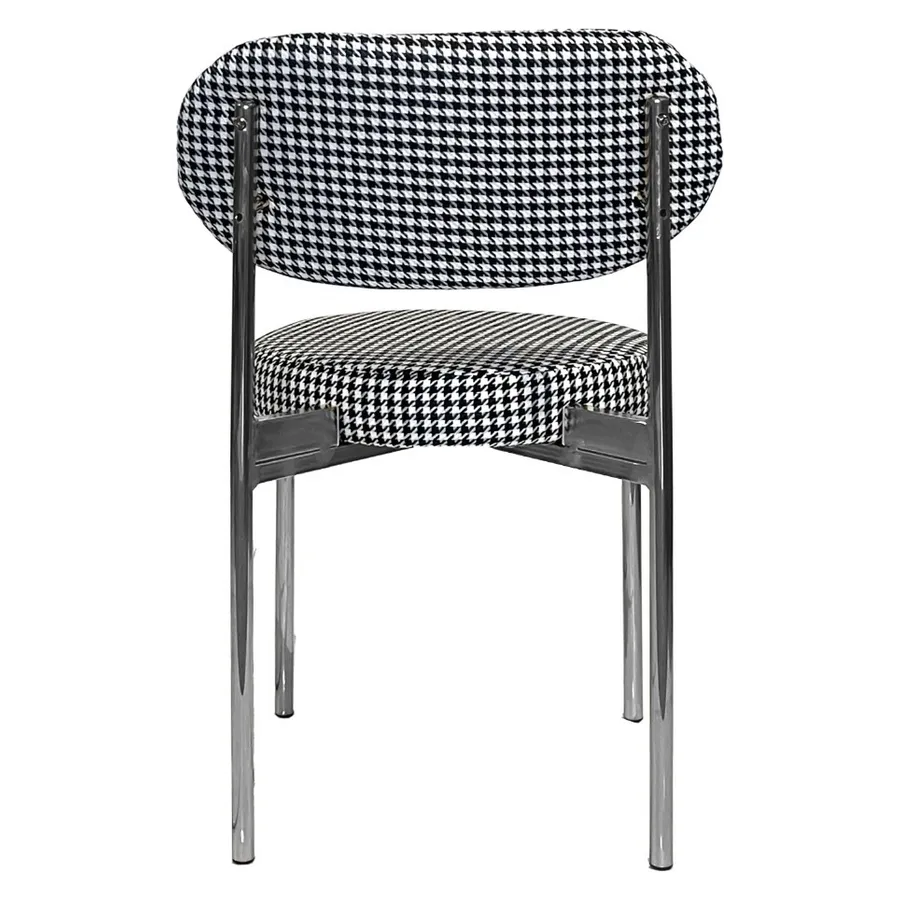 Стул Модерн Серебро, Гусиная лапка - Фото миниатюра 4