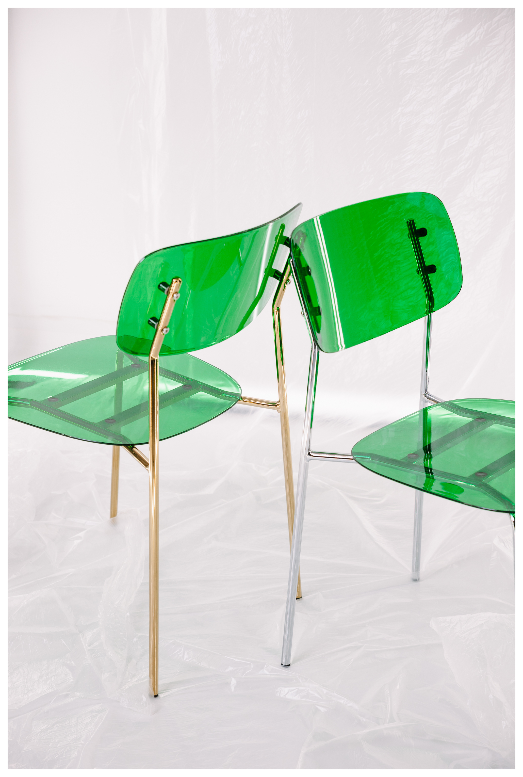 Стул Призм Золото, Послание в бутылке