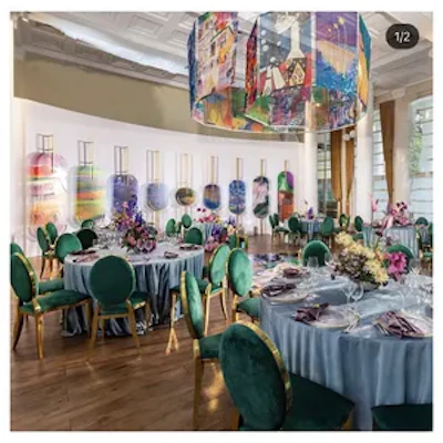 Стул Вашингтон Золото, велюр изумрудный - изображение 4