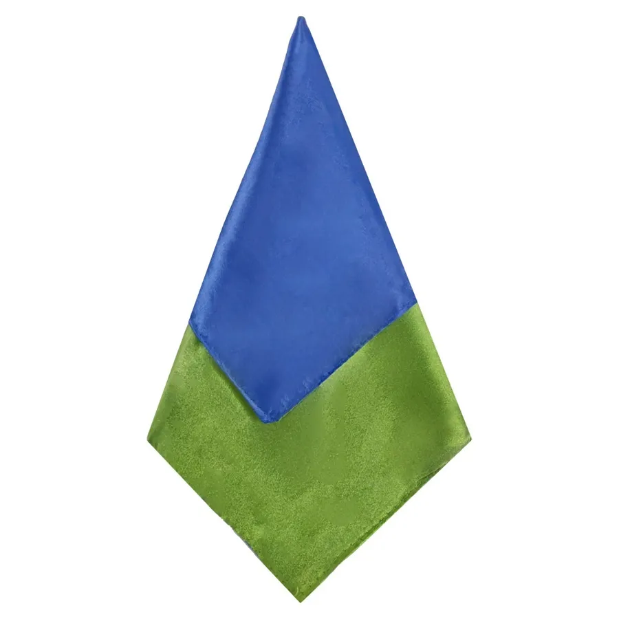 Салфетка двухсторонняя Кручу-верчу, Буги-Вуги, сине-зеленая - Фото миниатюра 1