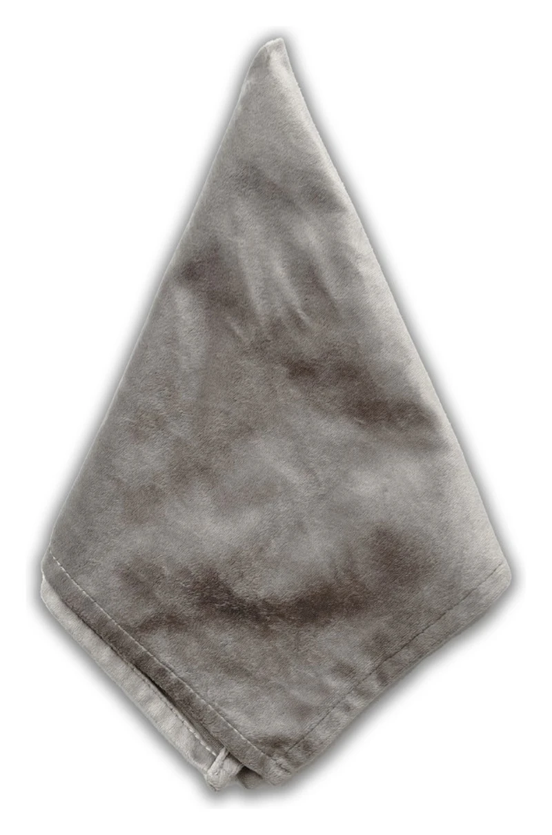 Салфетка велюр, серо-бежевая