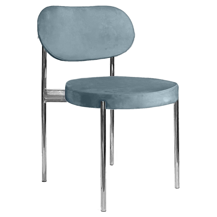 Стул Модерн Серебро, серо-голубой - Фото миниатюра 1