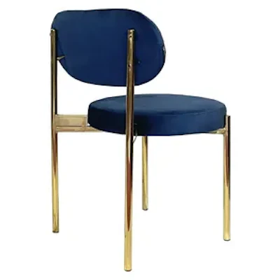 Стул Модерн Золото, Глубокий синий - изображение 3