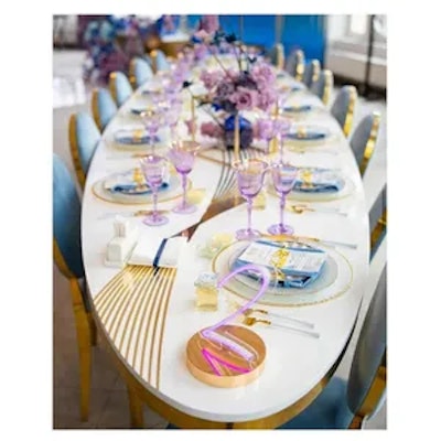 Неоновые номерки для стола Меркурий - изображение 3