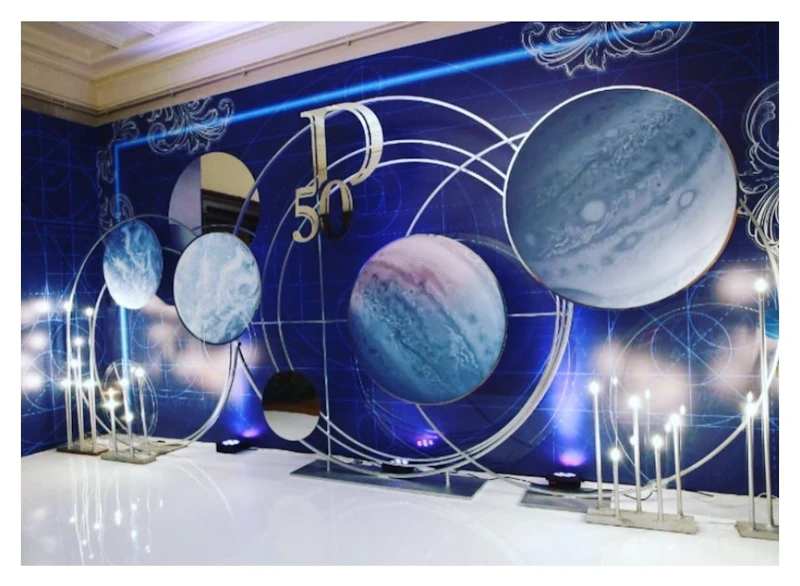 Арка круглая Рондо, золото