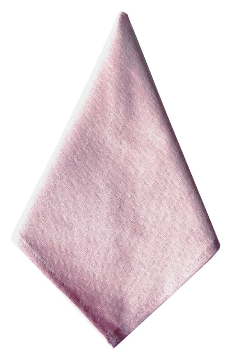 Салфетка из смесового льна, Японская сакура