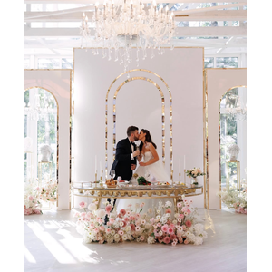 Стол-президиум Аполло Барокко, золото - Фото 5