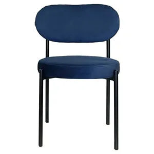Стул Модерн Черный, Глубокий синий - Фото 2