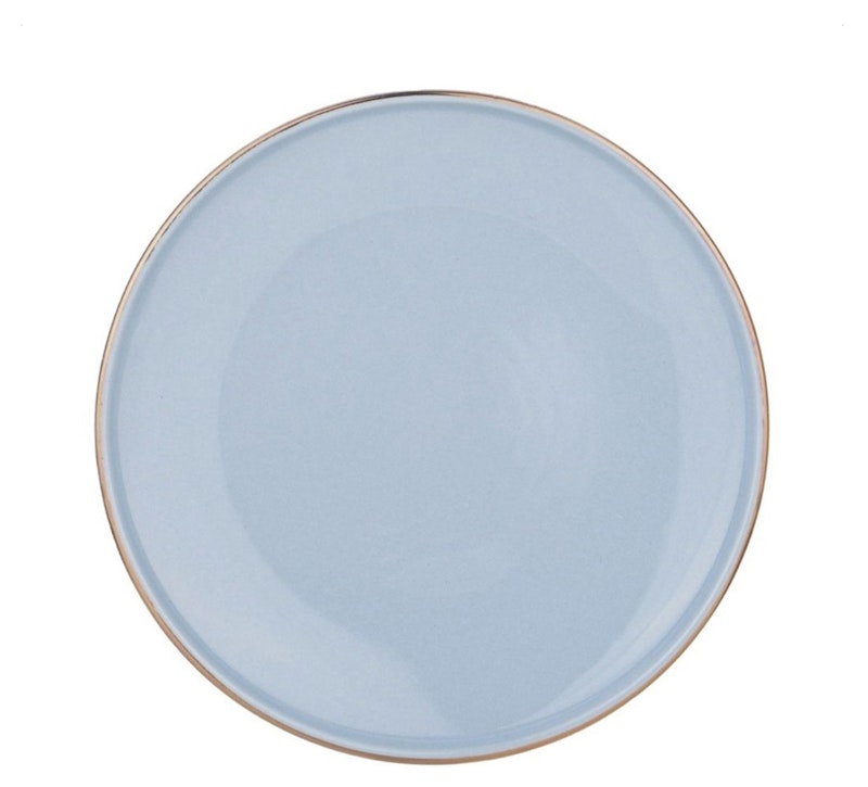 Тарелка ПИНТОН Герсидский Полубой С