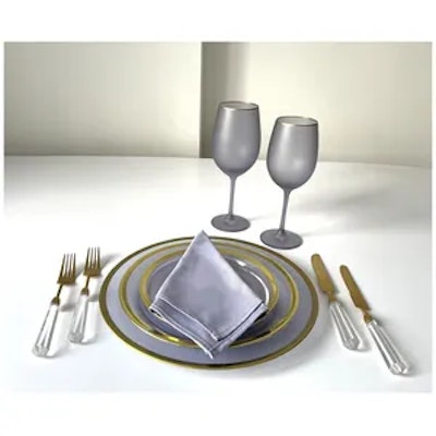 Бокал Лоллипоп Серый дымок С матовый - изображение 4