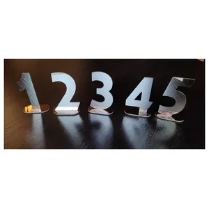 Номерок стола серебряный - Фото 3