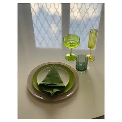 Сет бокалов Сквош Этюд в зеленом - изображение 5
