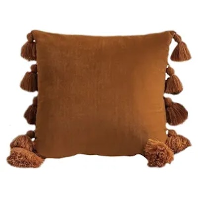 Подушка декоративная Карамельные кисточки