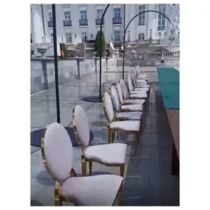 Стул Вашингтон Золото, велюр светло-розовый - Фото 4