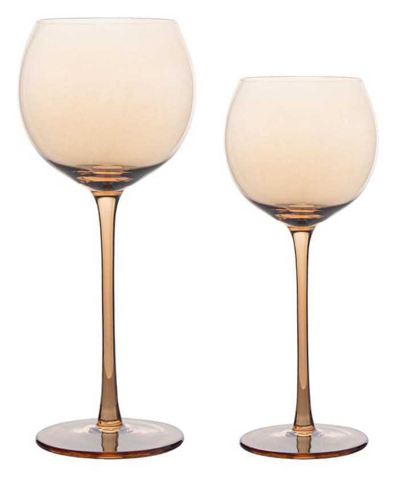 Сет бокалов Сирен янтарных