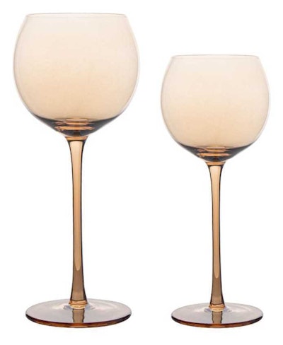 Сет бокалов Сирен янтарных